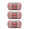 Red Heart Soft Rose Blush Yarn - 3 Pack of 141g/5oz - Acrylic - 4 Medium (Worsted) - 256 Yards - Knitting/Crochet